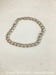 MaxSold Auction: Sterling Silver (925) Cable Oval Link Bracelet, 7 in - Toronto (Ontario, Canada) PARTNER MANAGED Estate Sale Online Auction -Bridle Path Estate