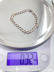 MaxSold Auction: Sterling Silver (925) Cable Oval Link Bracelet, 7 in - Toronto (Ontario, Canada) PARTNER MANAGED Estate Sale Online Auction -Bridle Path Estate