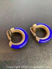 MaxSold Auction: Trifari Vintage Gold-Tone Interchangeable Clip-On Earrings Set with Multicolor Stones - Toronto (Ontario, Canada) PARTNER MANAGED Estate Sale Online Auction -Bridle Path Estate