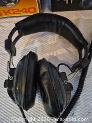 MaxSold Auction: Vintage AKG K240 and Koss PRO/4X Over-Ear Wired Headphones - Toronto (Ontario, Canada) PARTNER MANAGED Estate Sale Online Auction -Bridle Path Estate