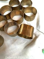 MaxSold Auction: Vintage Brass Napkin Rings & Ashtray, Mid-Century Lot - Toronto (Ontario, Canada) PARTNER MANAGED Estate Sale Online Auction -Bridle Path Estate