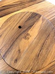 MaxSold Auction: Vintage Dansk 16" Teak-Look Rotating Lazy Susan Made in Denmark - Toronto (Ontario, Canada) PARTNER MANAGED Estate Sale Online Auction -Bridle Path Estate