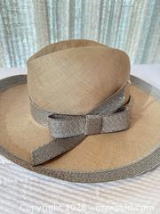MaxSold Auction: Vintage Designer Pierre Cardin Tan Straw Wide Brim Sun Hat - Toronto (Ontario, Canada) PARTNER MANAGED Estate Sale Online Auction -Bridle Path Estate