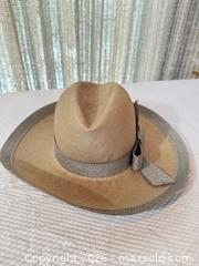 MaxSold Auction: Vintage Designer Pierre Cardin Tan Straw Wide Brim Sun Hat - Toronto (Ontario, Canada) PARTNER MANAGED Estate Sale Online Auction -Bridle Path Estate