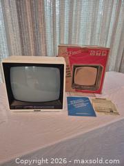 MaxSold Auction: Vintage Emerson BCR128 13" Portable CRT Television - Toronto (Ontario, Canada) PARTNER MANAGED Estate Sale Online Auction -Bridle Path Estate