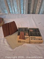 MaxSold Auction: Vintage FM Wood-and-Metal Bookends with Original Boxes - Toronto (Ontario, Canada) PARTNER MANAGED Estate Sale Online Auction -Bridle Path Estate
