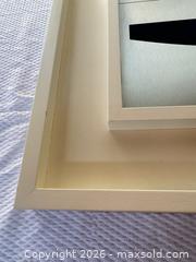 MaxSold Auction: Vintage Framed White Metal Print Wall Art, Medium (16") - Toronto (Ontario, Canada) PARTNER MANAGED Estate Sale Online Auction -Bridle Path Estate