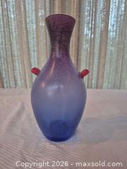 MaxSold Auction: Vintage Hand-Blown Glass Vase, 9-12 in - Toronto (Ontario, Canada) PARTNER MANAGED Estate Sale Online Auction -Bridle Path Estate