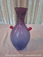 MaxSold Auction: Vintage Hand-Blown Glass Vase, 9-12 in - Toronto (Ontario, Canada) PARTNER MANAGED Estate Sale Online Auction -Bridle Path Estate