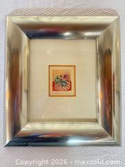 MaxSold Auction: Vintage Limited Edition Framed Print — Silver Metal Frame - Toronto (Ontario, Canada) PARTNER MANAGED Estate Sale Online Auction -Bridle Path Estate