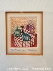 MaxSold Auction: Vintage Limited Edition Framed Print — Silver Metal Frame - Toronto (Ontario, Canada) PARTNER MANAGED Estate Sale Online Auction -Bridle Path Estate