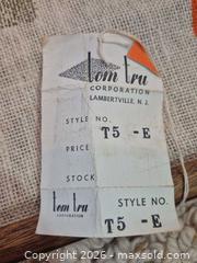 MaxSold Auction: Vintage Loom Tru InstrumentsTextile Wall Hanging, Orange/Beige - Toronto (Ontario, Canada) PARTNER MANAGED Estate Sale Online Auction -Bridle Path Estate