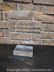 MaxSold Auction: Vintage MCM Lucite Decorative Prism Sculpture by Alessio Tasca / Nove, Italy - Toronto (Ontario, Canada) PARTNER MANAGED Estate Sale Online Auction -Bridle Path Estate