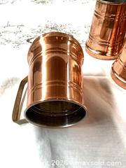 MaxSold Auction: Vintage OBO Polished Copper Mugs, Set of 6 - Toronto (Ontario, Canada) PARTNER MANAGED Estate Sale Online Auction -Bridle Path Estate