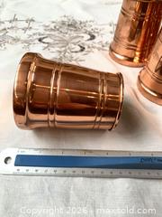 MaxSold Auction: Vintage OBO Polished Copper Mugs, Set of 6 - Toronto (Ontario, Canada) PARTNER MANAGED Estate Sale Online Auction -Bridle Path Estate