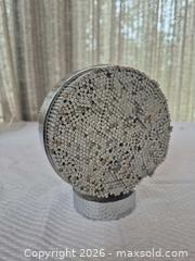 MaxSold Auction: Vintage Silver Chrome Pin Art Sculpture, ~6.5 in - Toronto (Ontario, Canada) PARTNER MANAGED Estate Sale Online Auction -Bridle Path Estate