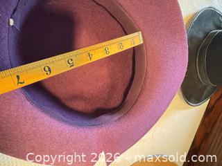MaxSold Auction: Vintage Women's Wool Felt Hats Wide Brim, Fedora - Toronto (Ontario, Canada) PARTNER MANAGED Estate Sale Online Auction -Bridle Path Estate