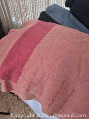MaxSold Auction: Whitney Point and Hudson's Bay 4 Point Striped Wool Blankets - Pink/Blue/Black - Toronto (Ontario, Canada) PARTNER MANAGED Estate Sale Online Auction -Bridle Path Estate