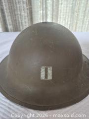 MaxSold Auction: WWII RCAF Uniform Lot: Brodie Helmet, Two Caps & Insignia Chart - Toronto (Ontario, Canada) PARTNER MANAGED Estate Sale Online Auction -Bridle Path Estate
