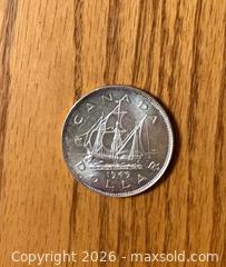 MaxSold Auction: 1949 Canada $1 silver dollar coin - Kingston (Ontario, Canada) SELLER MANAGED Downsizing Online Auction -  Juniper Drive