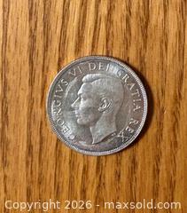 MaxSold Auction: 1949 Canada $1 silver dollar coin - Kingston (Ontario, Canada) SELLER MANAGED Downsizing Online Auction -  Juniper Drive