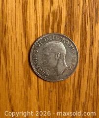 MaxSold Auction: 1952 Canada 50 cent coin - Kingston (Ontario, Canada) SELLER MANAGED Downsizing Online Auction -  Juniper Drive