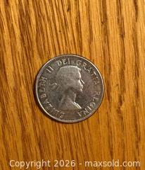 MaxSold Auction: 1957 Canada 50 cent coin - Kingston (Ontario, Canada) SELLER MANAGED Downsizing Online Auction -  Juniper Drive