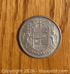 MaxSold Auction: 1958 Canada 50 cent piece  - Kingston (Ontario, Canada) SELLER MANAGED Downsizing Online Auction -  Juniper Drive