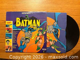 MaxSold Auction: 1966 Batman vinyl record album - Kingston (Ontario, Canada) SELLER MANAGED Downsizing Online Auction -  Juniper Drive