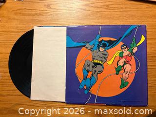 MaxSold Auction: 1966 Batman vinyl record album - Kingston (Ontario, Canada) SELLER MANAGED Downsizing Online Auction -  Juniper Drive
