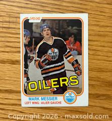 MaxSold Auction: 1981-82 O-pee-chee 2nd year Mark Messier  - Kingston (Ontario, Canada) SELLER MANAGED Downsizing Online Auction -  Juniper Drive