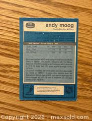 MaxSold Auction: 1981-82 O-pee-chee Andy Moog rookie card  - Kingston (Ontario, Canada) SELLER MANAGED Downsizing Online Auction -  Juniper Drive