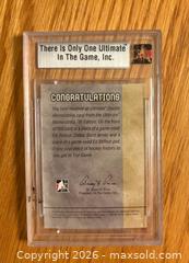 MaxSold Auction: 2006-07 Ultimate Ed Belfour jersey & pad card Silver edition 21/25 - Kingston (Ontario, Canada) SELLER MANAGED Downsizing Online Auction -  Juniper Drive