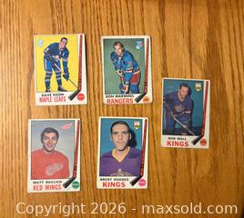 MaxSold Auction: (5) 1969-70 O-pee-chee hockey cards - Kingston (Ontario, Canada) SELLER MANAGED Downsizing Online Auction -  Juniper Drive