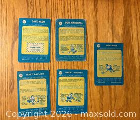 MaxSold Auction: (5) 1969-70 O-pee-chee hockey cards - Kingston (Ontario, Canada) SELLER MANAGED Downsizing Online Auction -  Juniper Drive
