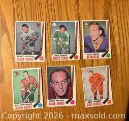 MaxSold Auction: (6) 1969-70 O-pee-chee hockey cards - Kingston (Ontario, Canada) SELLER MANAGED Downsizing Online Auction -  Juniper Drive