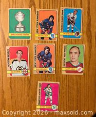 MaxSold Auction: (7) 1972-73 O-pee-chee hockey cards - Kingston (Ontario, Canada) SELLER MANAGED Downsizing Online Auction -  Juniper Drive
