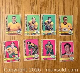 MaxSold Auction: (8) 1972-73 O-pee-chee hockey cards  - Kingston (Ontario, Canada) SELLER MANAGED Downsizing Online Auction -  Juniper Drive