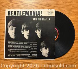 MaxSold Auction: Beatlemania vinyl record album  - Kingston (Ontario, Canada) SELLER MANAGED Downsizing Online Auction -  Juniper Drive