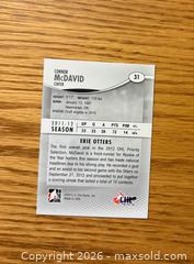MaxSold Auction: Connor Mcdavid Pre-rookie card - Kingston (Ontario, Canada) SELLER MANAGED Downsizing Online Auction -  Juniper Drive