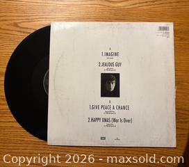 MaxSold Auction: John Lennon vinyl record album  - Kingston (Ontario, Canada) SELLER MANAGED Downsizing Online Auction -  Juniper Drive