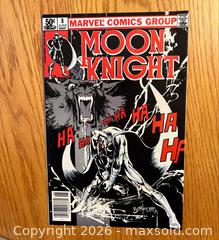 MaxSold Auction: Moon Knight #8 - Kingston (Ontario, Canada) SELLER MANAGED Downsizing Online Auction -  Juniper Drive