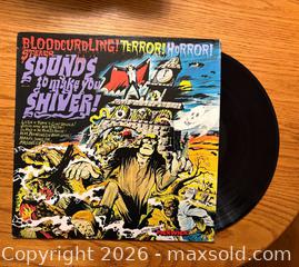 MaxSold Auction: Sounds to make you shiver Horror vinyl record album - Kingston (Ontario, Canada) SELLER MANAGED Downsizing Online Auction -  Juniper Drive