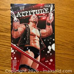 MaxSold Auction: WWF Attitude #1 comic book  - Kingston (Ontario, Canada) SELLER MANAGED Downsizing Online Auction -  Juniper Drive