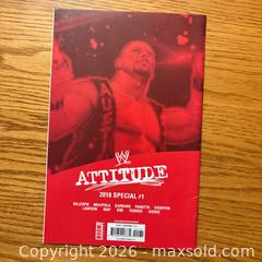 MaxSold Auction: WWF Attitude #1 comic book  - Kingston (Ontario, Canada) SELLER MANAGED Downsizing Online Auction -  Juniper Drive