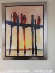 MaxSold Auction: Art: Sunset on U Bein Bridge - Prosper (Texas, USA) PARTNER MANAGED Moving Online Auction - Three Rivers Drive