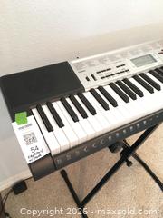 MaxSold Auction: Casio LK-190 Keyboard  - Prosper (Texas, USA) PARTNER MANAGED Moving Online Auction - Three Rivers Drive