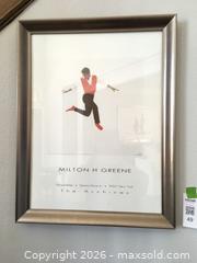 MaxSold Auction: Milton H. Green Framed Art - Prosper (Texas, USA) PARTNER MANAGED Moving Online Auction - Three Rivers Drive