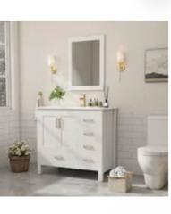 MaxSold Auction: NEW In-box: White Bellario 35" Bathroom Vanity - Prosper (Texas, USA) PARTNER MANAGED Moving Online Auction - Three Rivers Drive