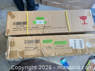 MaxSold Auction: NEW In-box: White Bellario 35" Bathroom Vanity - Prosper (Texas, USA) PARTNER MANAGED Moving Online Auction - Three Rivers Drive